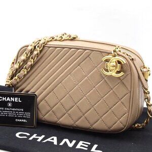Chanel Camera Bag Bronze Gold